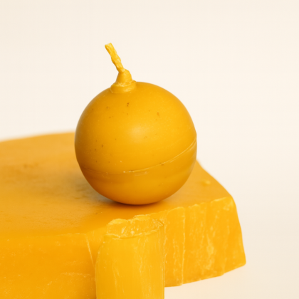 sveca od pcelinjeg voska sace bubble bombica bee mad svece