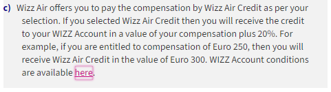 wizz air refund
