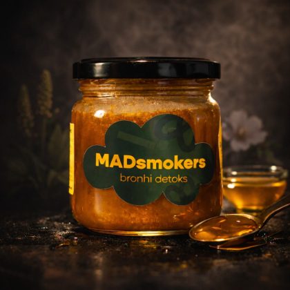 bee mad mad smokers med za pusace cistac pluca