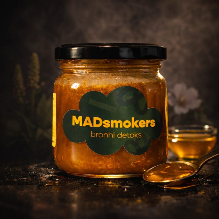 bee mad mad smokers med za pusace cistac pluca