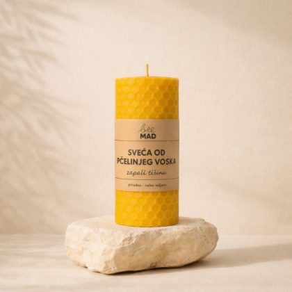 bee mad svece od pcelinjeg voska tisina